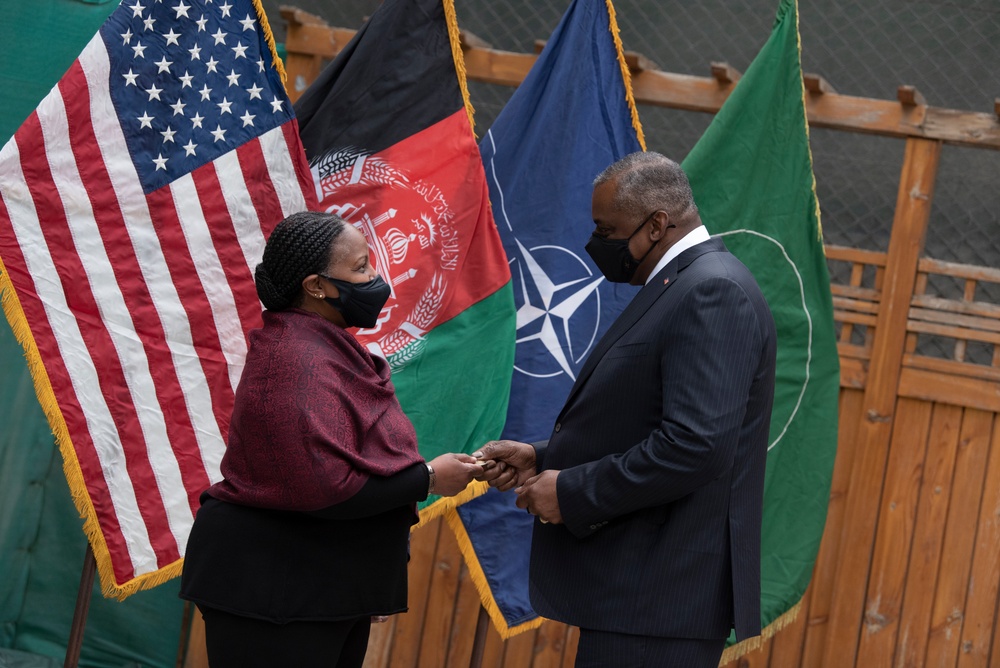 Secretary Austin Visits Afghanistan