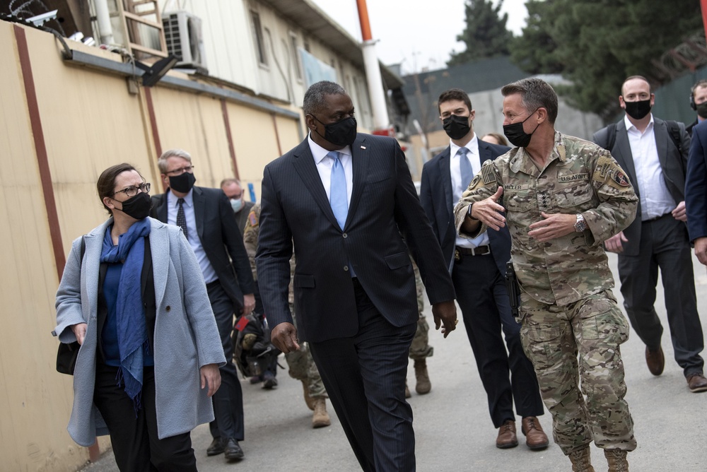 Secretary Austin Visits Afghanistan