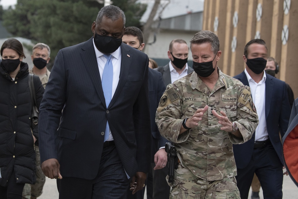 Secretary Austin Visits Afghanistan