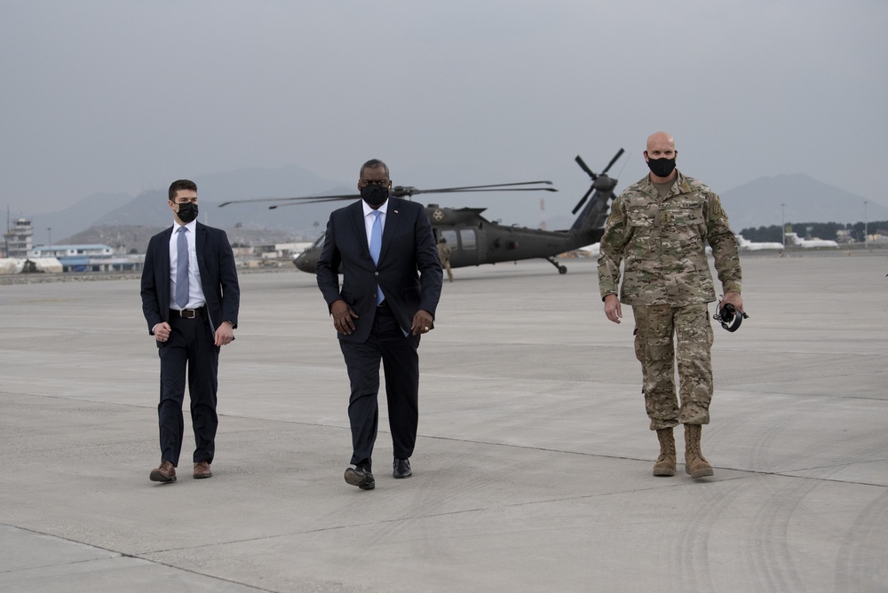 Secretary Austin Visits Afghanistan