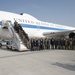 Secretary Austin Greets E-4B Crew