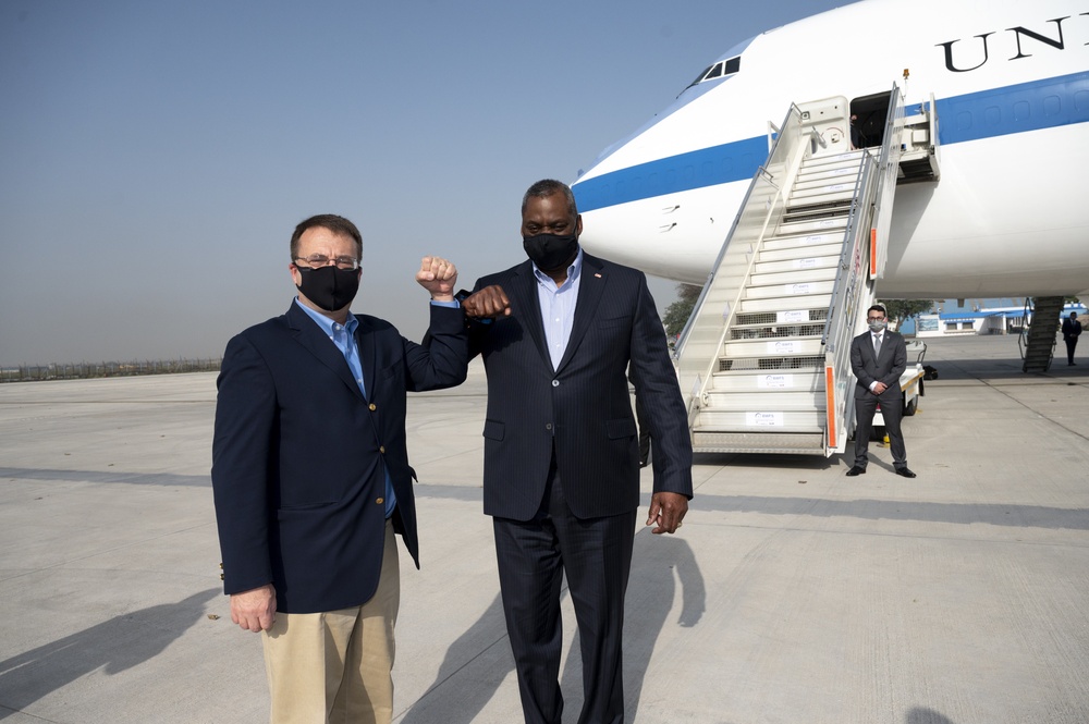 Secretary Austin Departs India