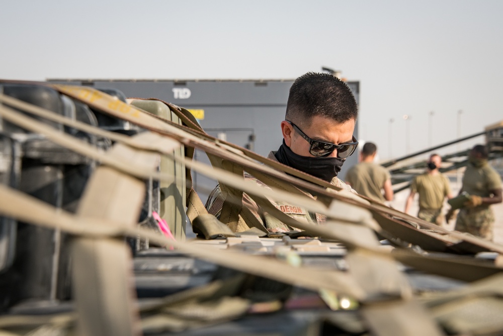 379th ELRS stands up regular cargo deployment function