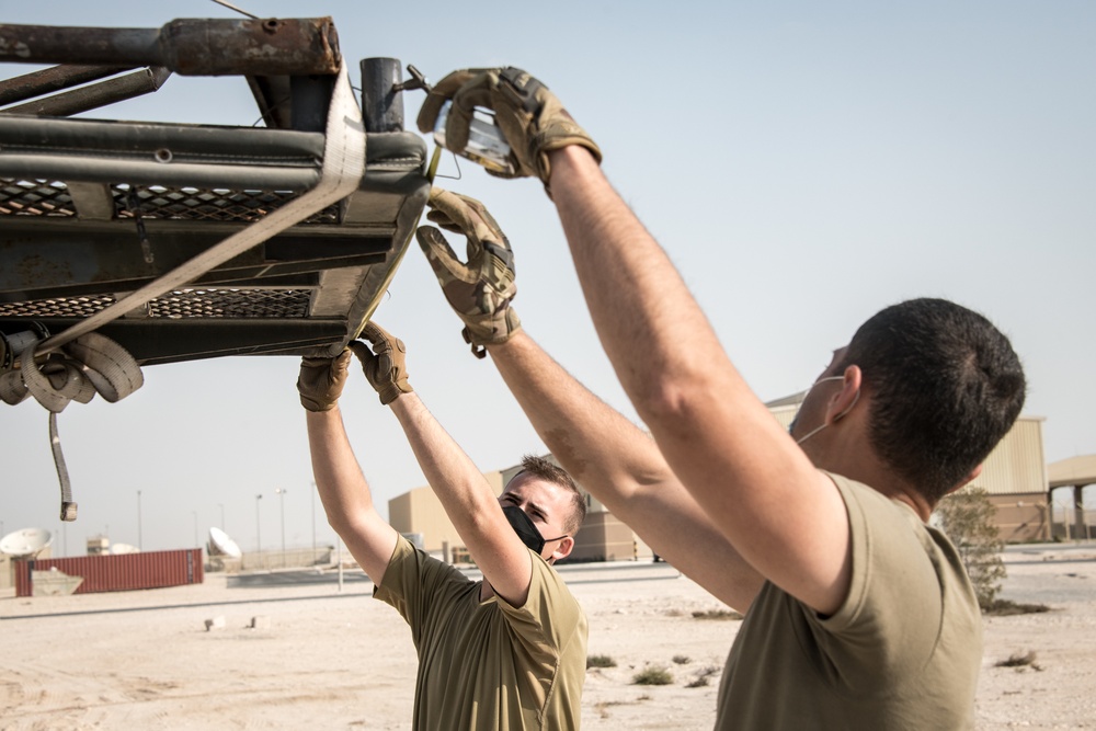 379th ELRS stands up regular cargo deployment function