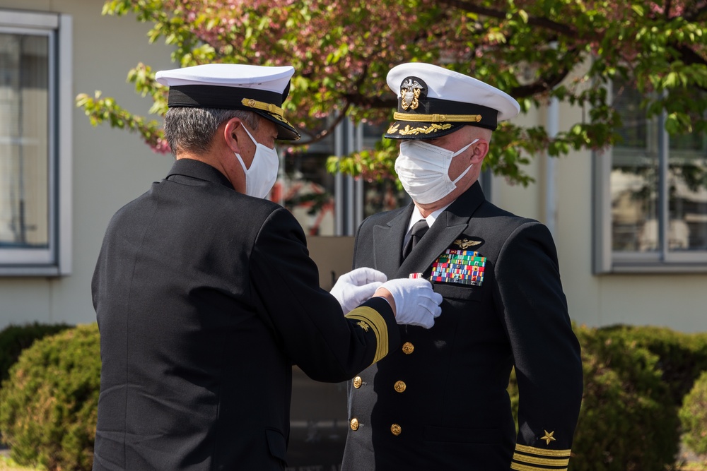 Defense Cooperation Award Second Class Ceremony Onboard Naval Air Facility Atsugi