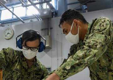 Public Works Department Cuts Wood