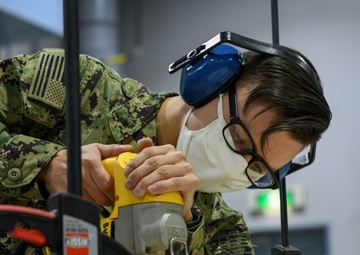 Public Works Department Cuts Wood