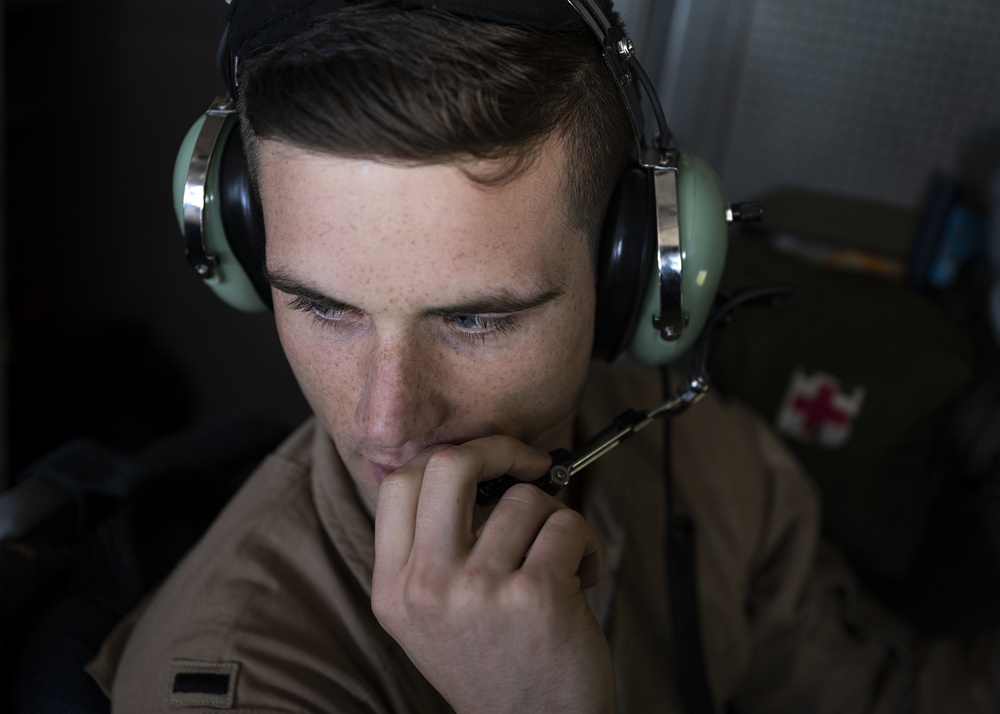 AWACS crew eyes over the battle