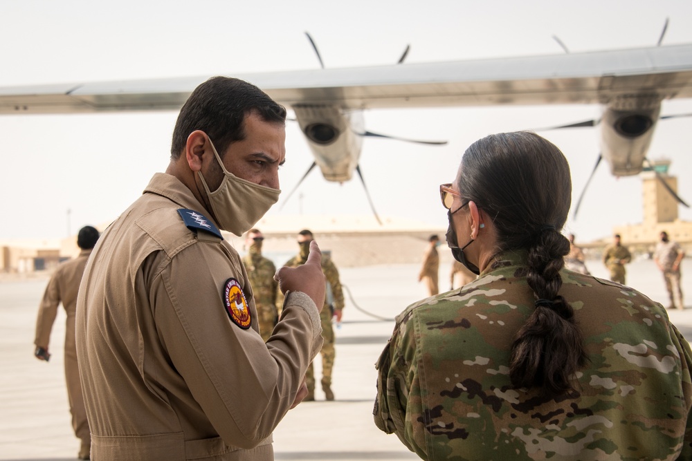 Qatar-U.S. Air Force Friendship Event at Al Udeid Airbase