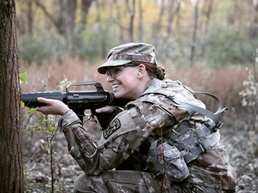 Hearing impaired Cadet has aspirations of one day becoming an Army officer