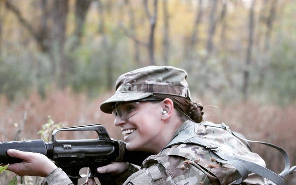 Hearing impaired Cadet has aspirations of one day becoming an Army officer