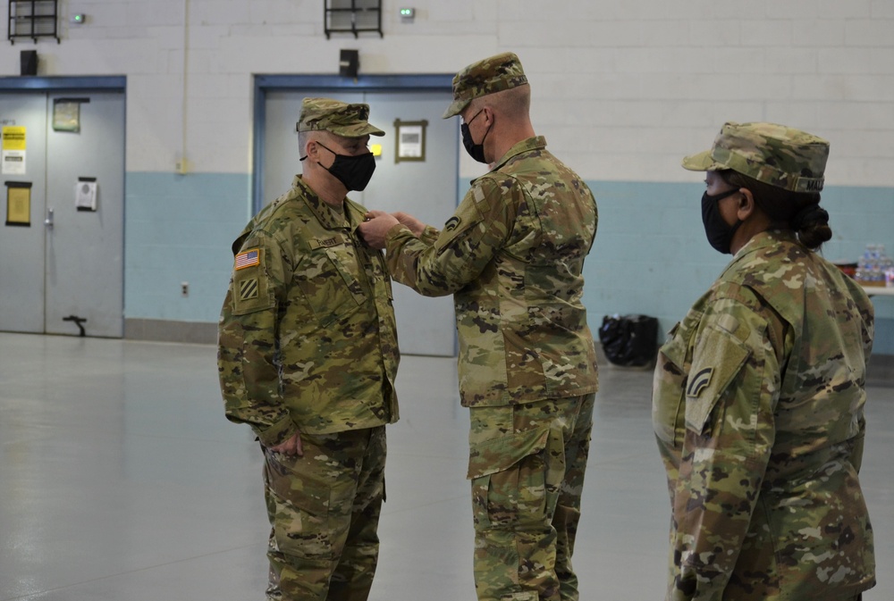 Outgoing command sergeant Major honored