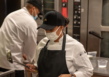 Back 2 Basic’s students serves command luncheon to showcase new skills