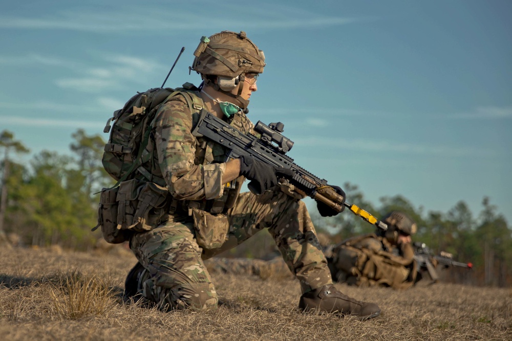 Royal Marines Participate in a TRAP Mission