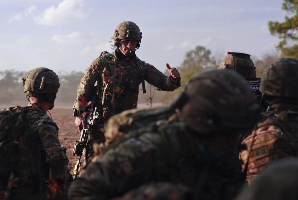 Royal Marines Participate in a TRAP Mission