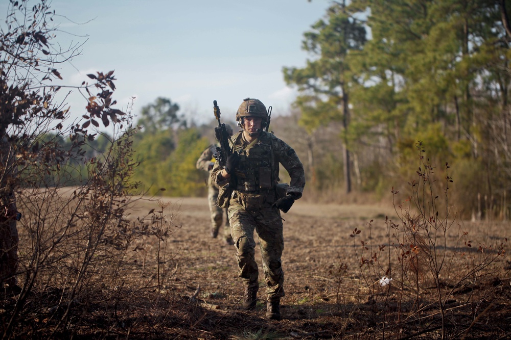 Royal Marines Participate in a TRAP Mission