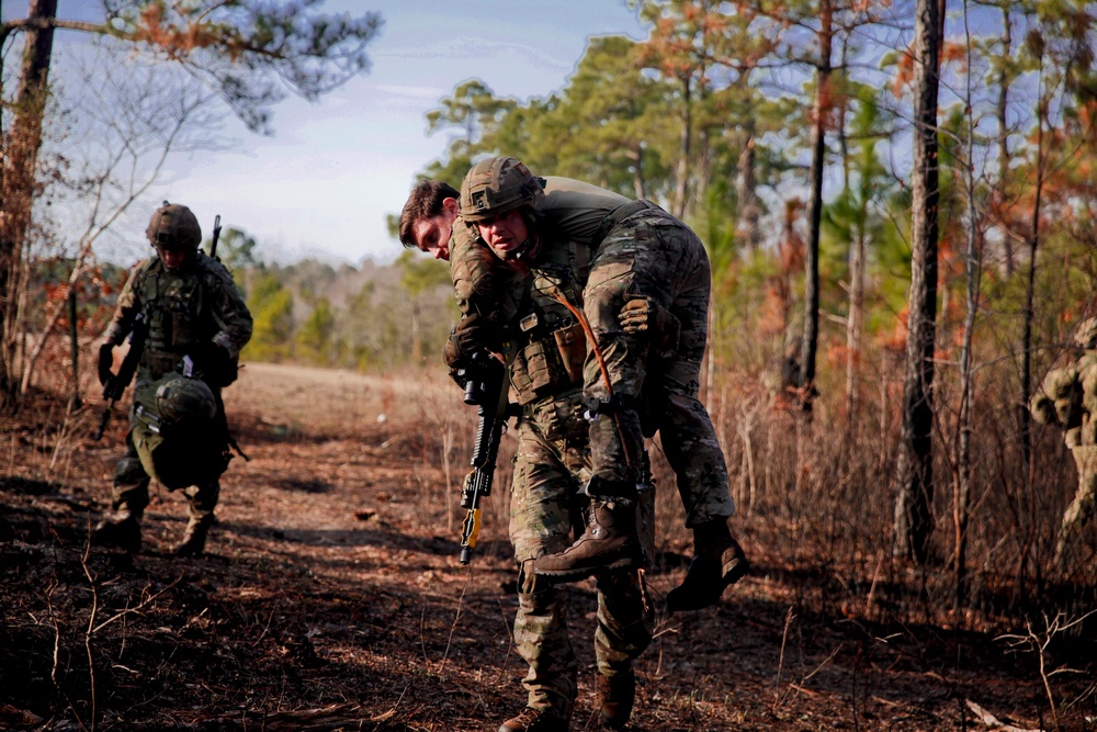 Royal Marines Participate in a TRAP Mission
