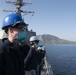 Mitscher Arrives in Souda Bay, Greece