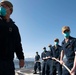 Mitscher Arrives in Souda Bay, Greece