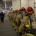 GHWB and Truman Sailors Conduct Joint Shipboard Fire Drill