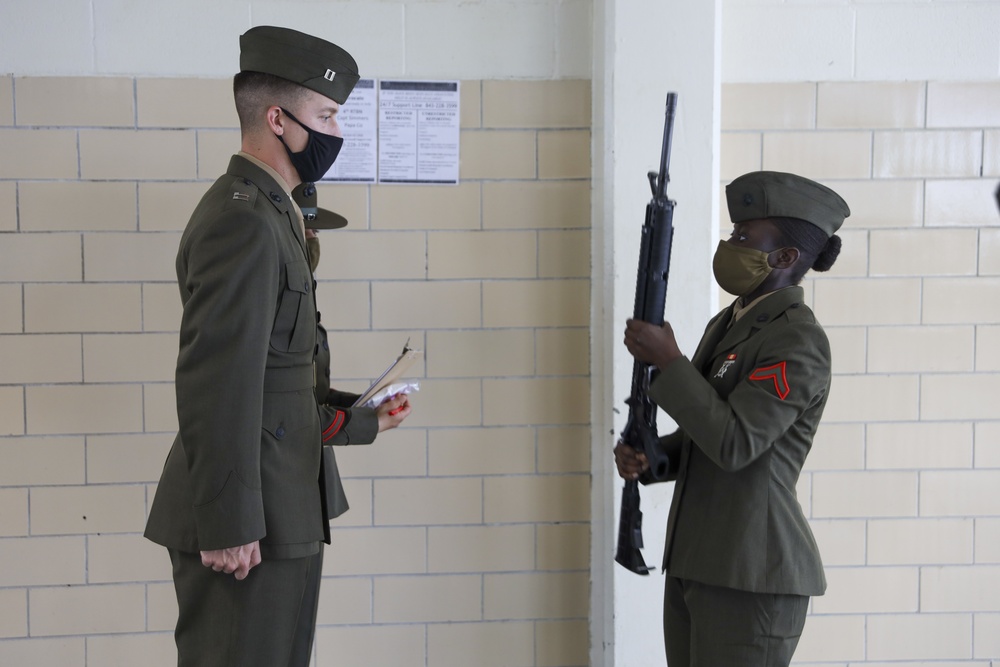 Oscar Company Battalion Commander’s Inspection