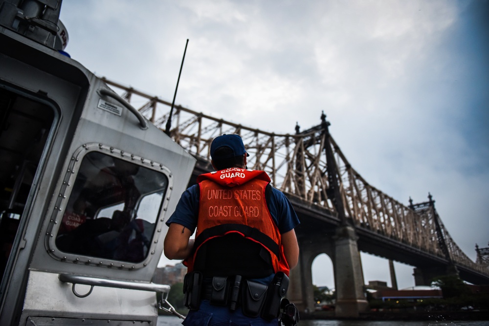 Coast Guard Station New York steps up patrols ahead of 9/11