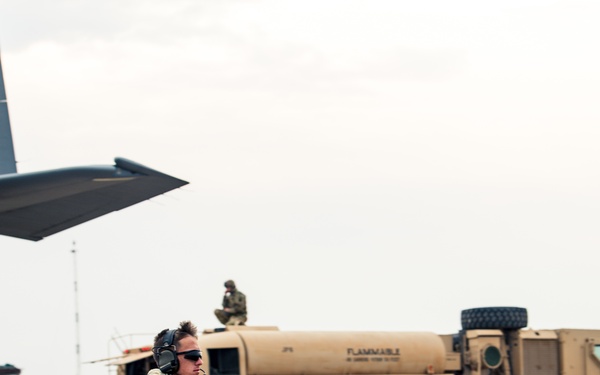 C-130 fuels CENCOM mission
