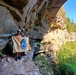 Rock climbing at Fort Knox