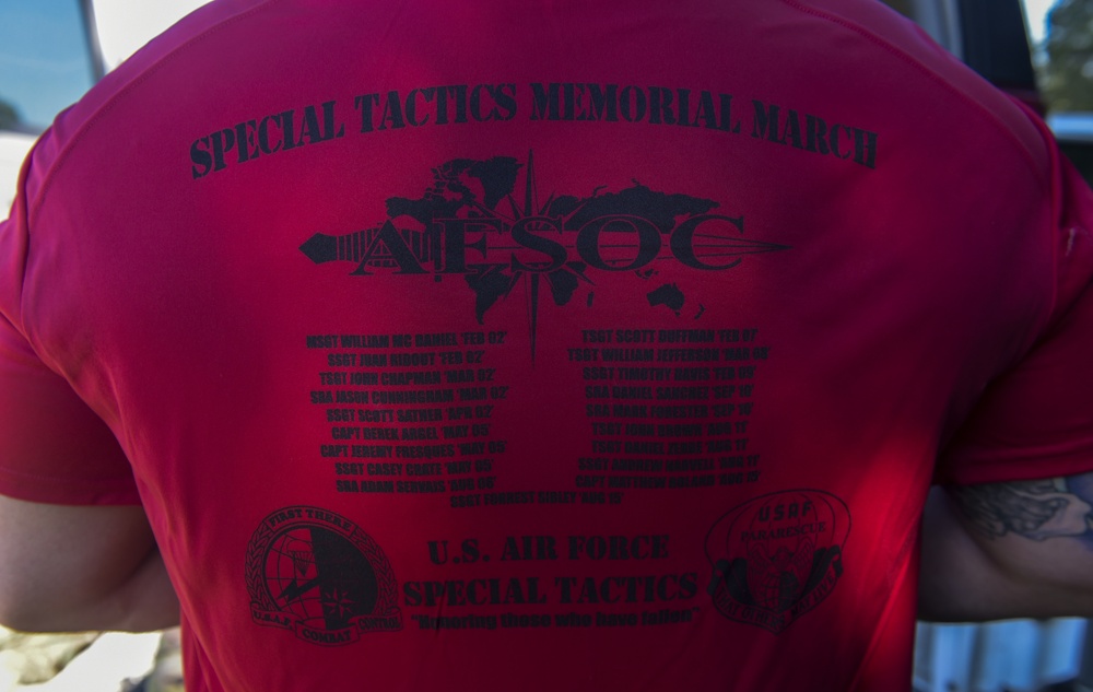 2015 Special Tactics Memorial Ruck March