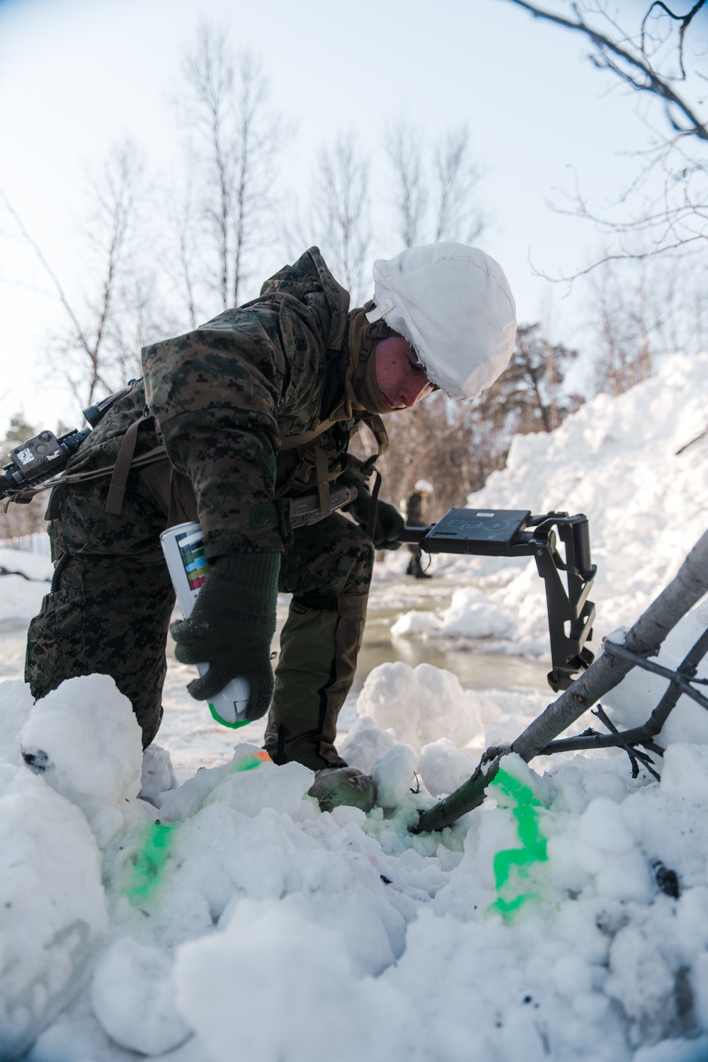 Engineers up: MRF-E Marines Conduct Integrated Training with Norwegian Army