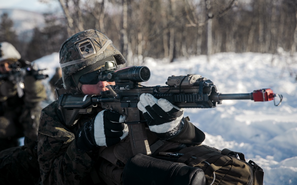 Engineers up: MRF-E Marines Conduct Integrated Training with Norwegian Army