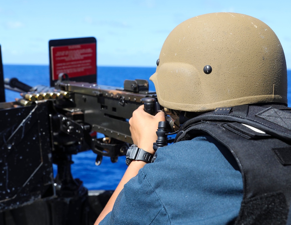 USS Benfold Conducts Live-Fire Gunnery Exercise