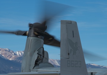 Peterson supports Marine Corps exercise