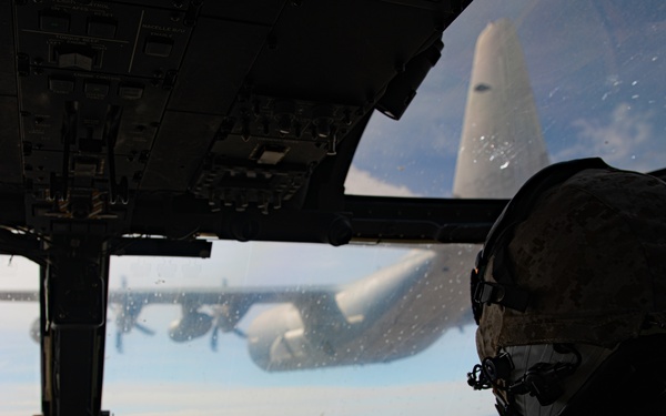 Peterson supports Marine Corps exercise