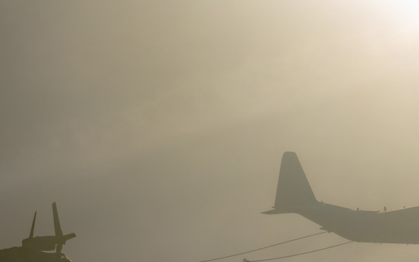 Peterson supports Marine Corps exercise