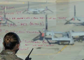 Peterson supports Marine Corps exercise