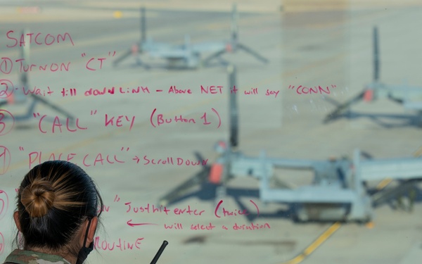 Peterson supports Marine Corps exercise