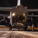 A U.S. Air Force C-130, 133 Airlift Wing, arrives at 5 Wing Goose Bay, Newfoundland and Labrador,