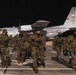 A C-130 Hercules, 133 Airlift Wing, arrives at 5 Wing Goose Bay, Newfoundland and Labrador, with Airmen and Soldiers from across the Minnesota National Guard