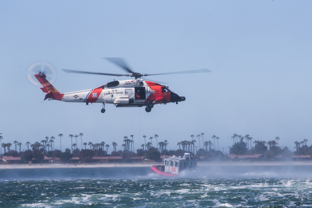 Coast Guard MEDEVAC Hoist