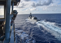 JMSDF, MSC Ships Routinely Work Together