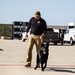 U.S. Customs and Border Protection Patrol K-9 Agents conduct narcotics detection training hosted by Maritime Expeditionary Security Group (MESG) 1 Training Evaluation Unit.