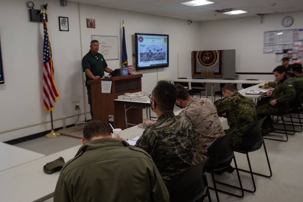 Liaison Officers from Allied and Partner Nations visit Camp Lejeune