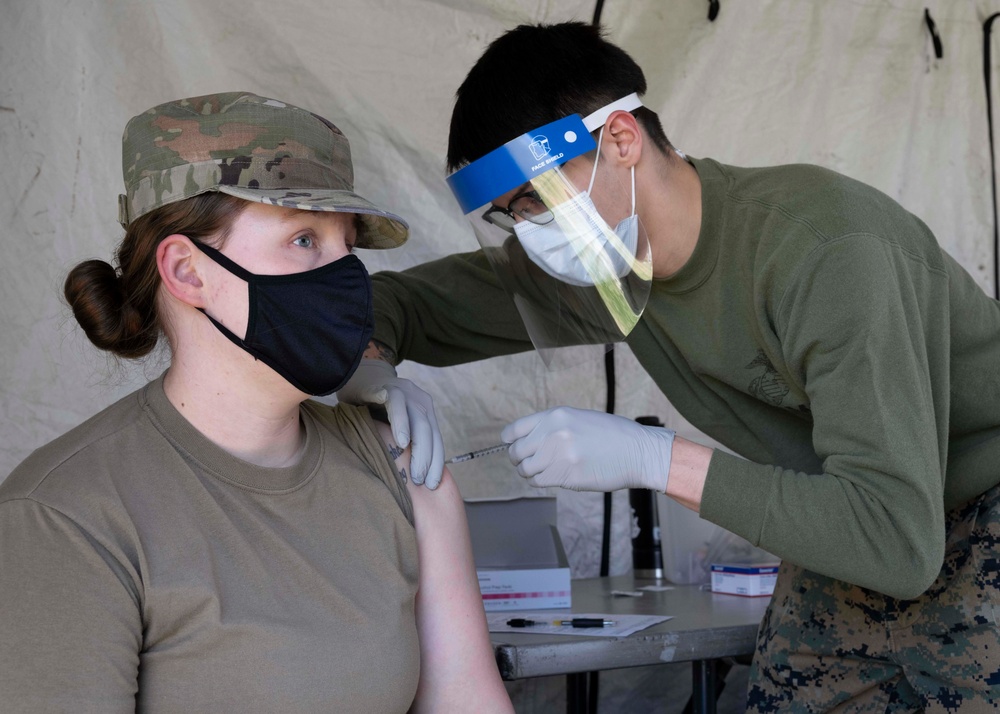 COVID Vaccinations at USNHO