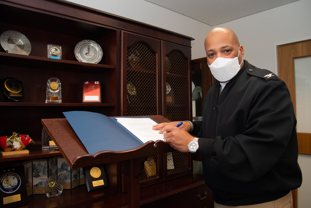 CFAS CO Signs Earth Day Proclamation