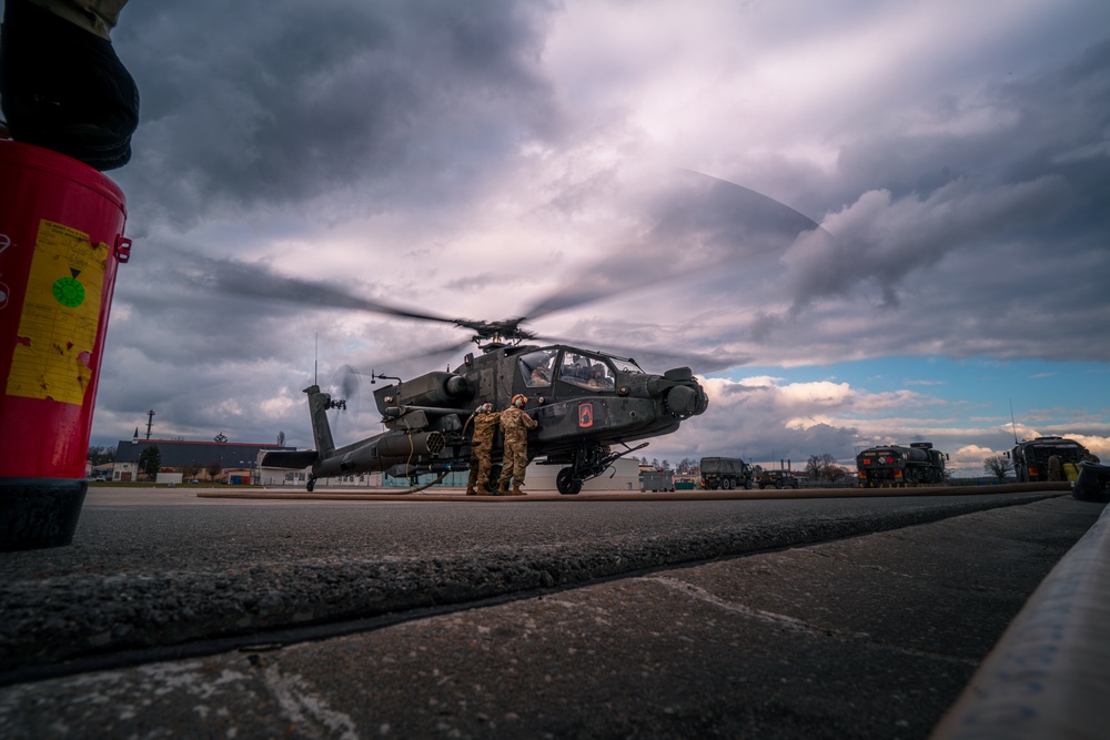 12th CAB flexes attack helicopter muscles