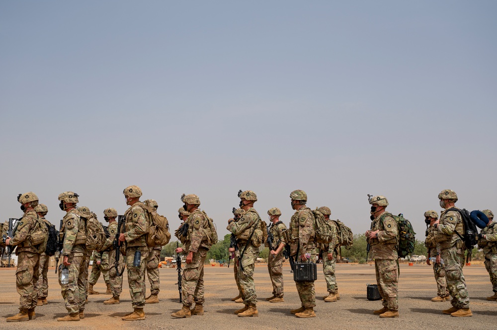 U.S. Africa Command forces conduct assessment in Timbuktu, Mali