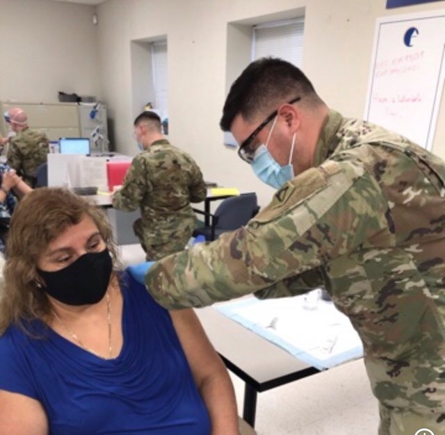 Combat Medic's Most Tense Moment - Vaccinating his Mom