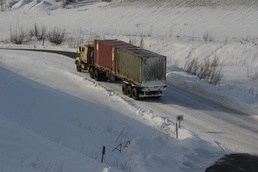 U.S. Army Arctic Regions Test Center tests snow tires, chains in extreme cold and ice