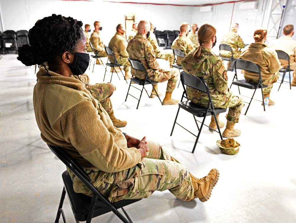 Original Tuskegee Airman visits 332nd AEW, virtually